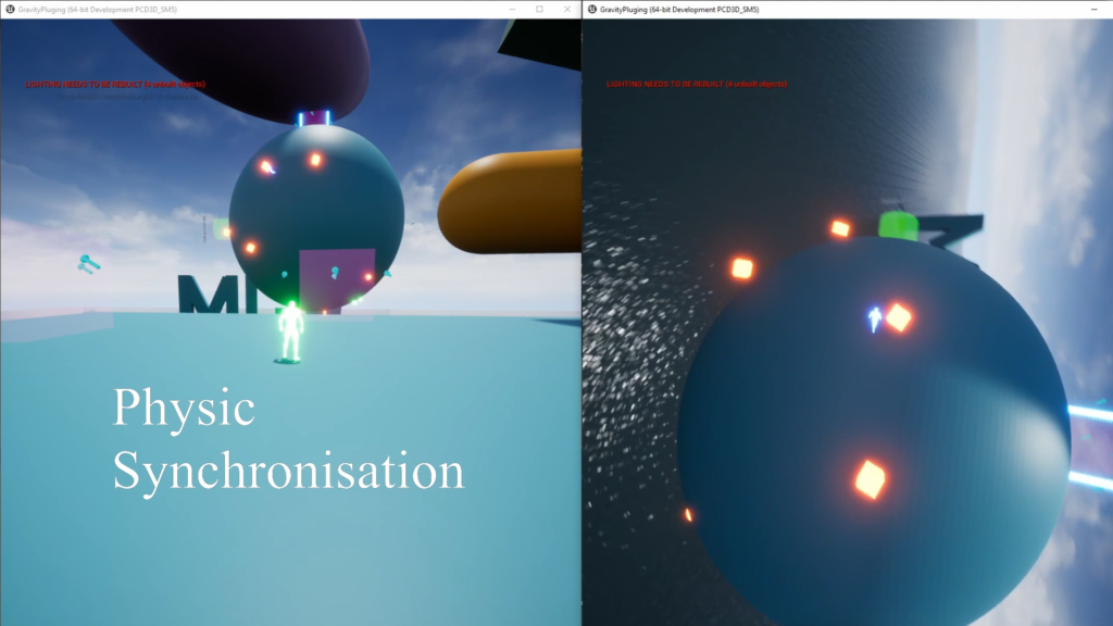 Replicated gravity for UE4 UE5